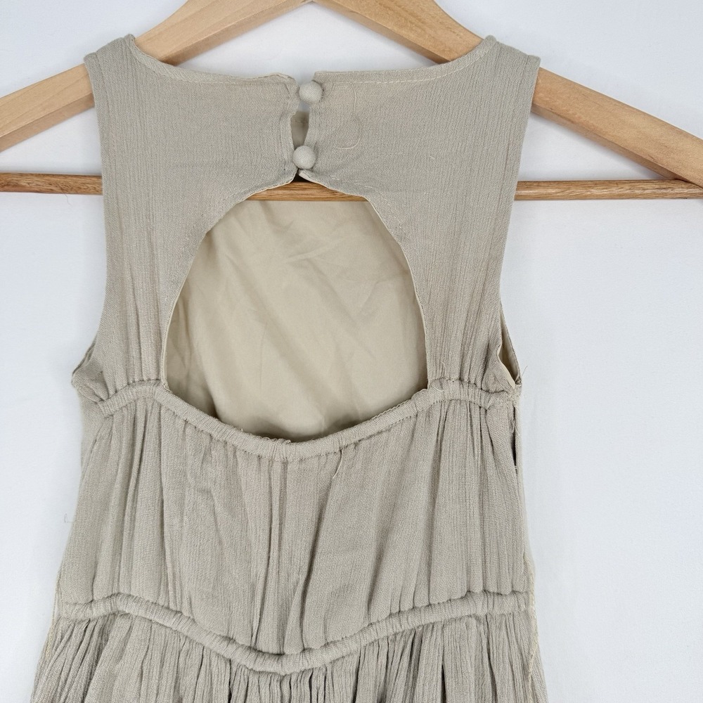 Mia Joy Catrin maxi Dress by Joyfolie High-Low Hem Size 5 Layered Lace Ruffle - Picture 10 of 14